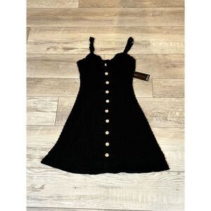 Nobo black knee length sundress size S 3/5